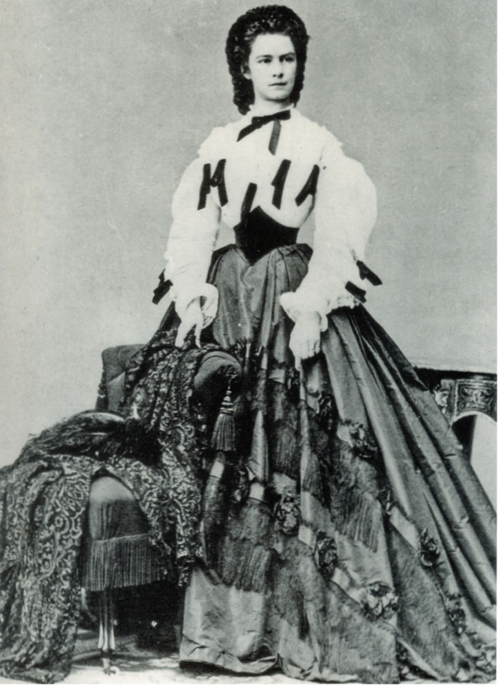 Kaiserin Elisabeth, sie und ihr Mann zeichnen sich verantwortlich für den Bau der Wiener Staatsoper
