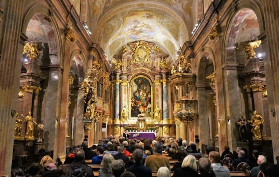 St. Anne's Church Vienna - Interior