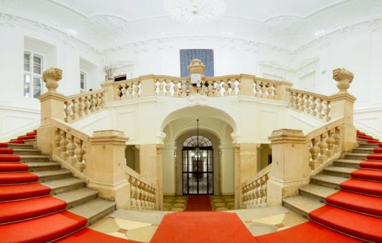 Entrance at Palais Schonborn